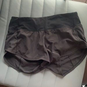 Black lululemon shorts